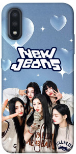 Чохол New Jeans для Galaxy A01