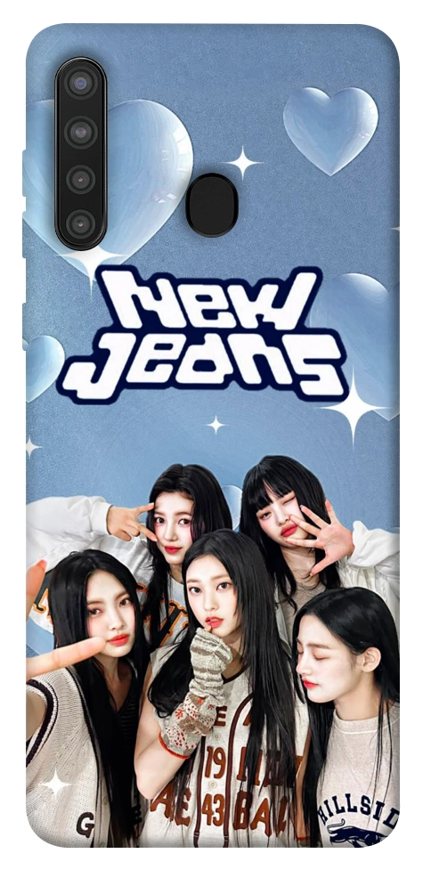 Чехол New Jeans для Galaxy A21