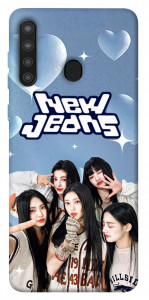 Чехол New Jeans для Galaxy A21