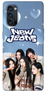 Чехол New Jeans для Oppo Reno 4 Pro 5G