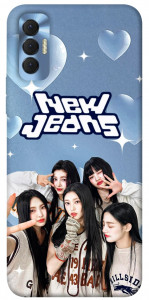 Чехол New Jeans для TECNO Spark 8P