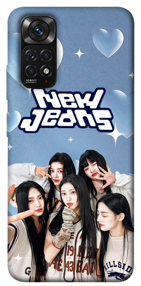 Чехол New Jeans для Xiaomi Redmi Note 11 (Global)