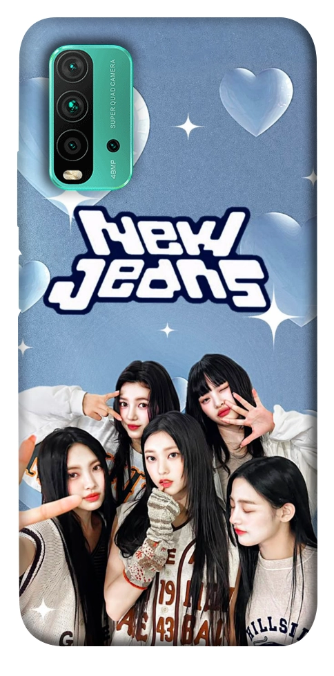 Чехол New Jeans для Xiaomi Redmi Note 9 4G