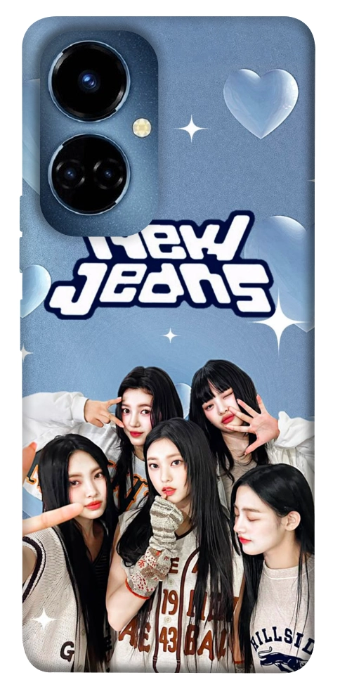 Чехол New Jeans для TECNO Camon 19 (CI6n)