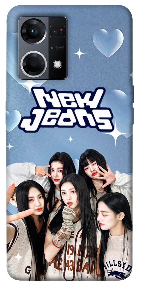 Чохол New Jeans для Oppo Reno 7 4G