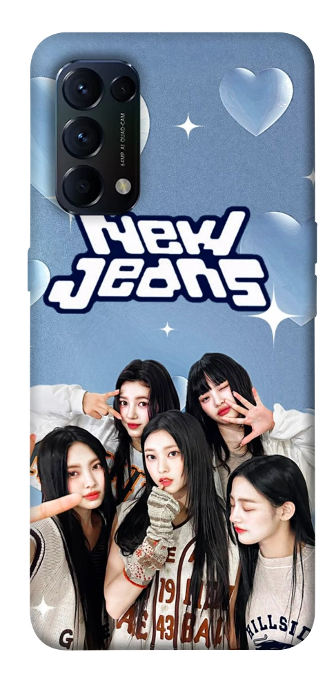 Чехол New Jeans для Oppo Reno 5 4G