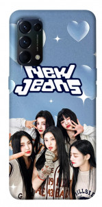 Чехол New Jeans для Oppo Reno 5 4G