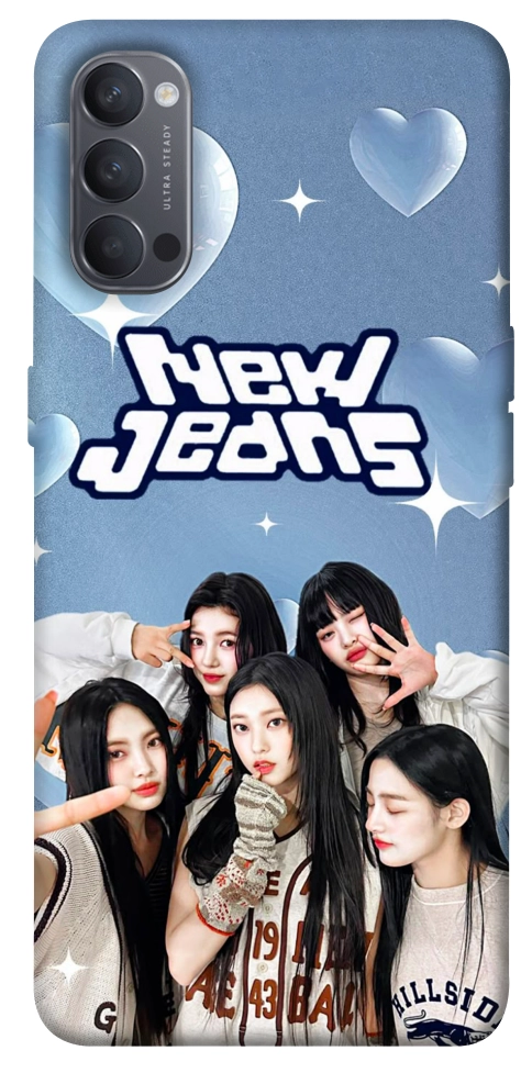 Чехол New Jeans для Oppo Reno 4