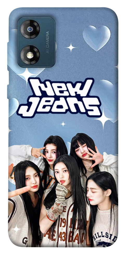 Чехол New Jeans для Motorola Moto E13