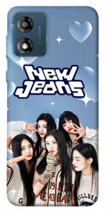 Чехол New Jeans для Motorola Moto E13