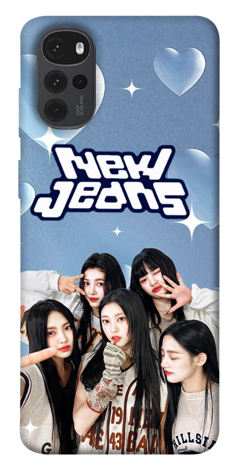 Чохол New Jeans для Motorola Moto G22