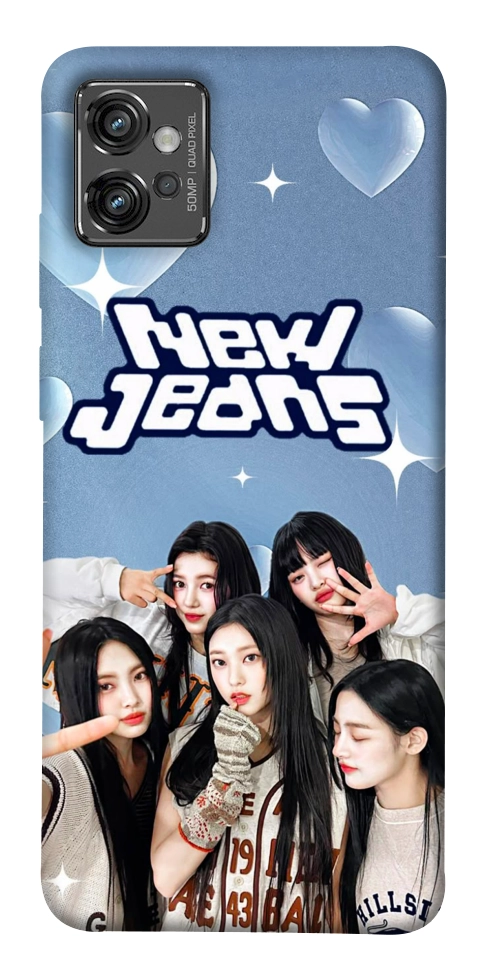 Чохол New Jeans для Motorola Moto G32