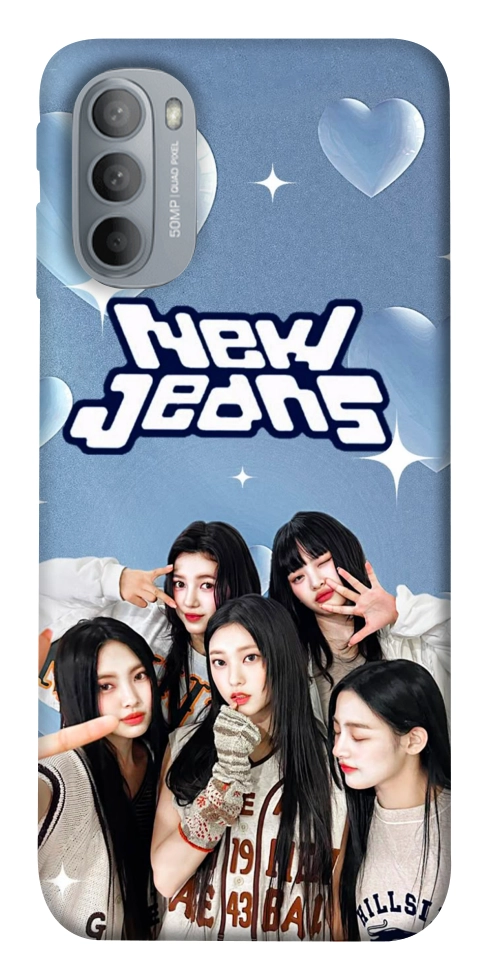 Чехол New Jeans для Motorola Moto G31
