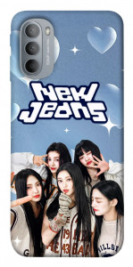 Чехол New Jeans для Motorola Moto G31