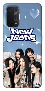 Чехол New Jeans для Oppo A74 5G