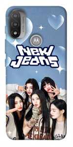 Чехол New Jeans для Мotorola Moto E20