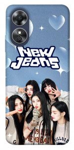 Чехол New Jeans для Oppo A17