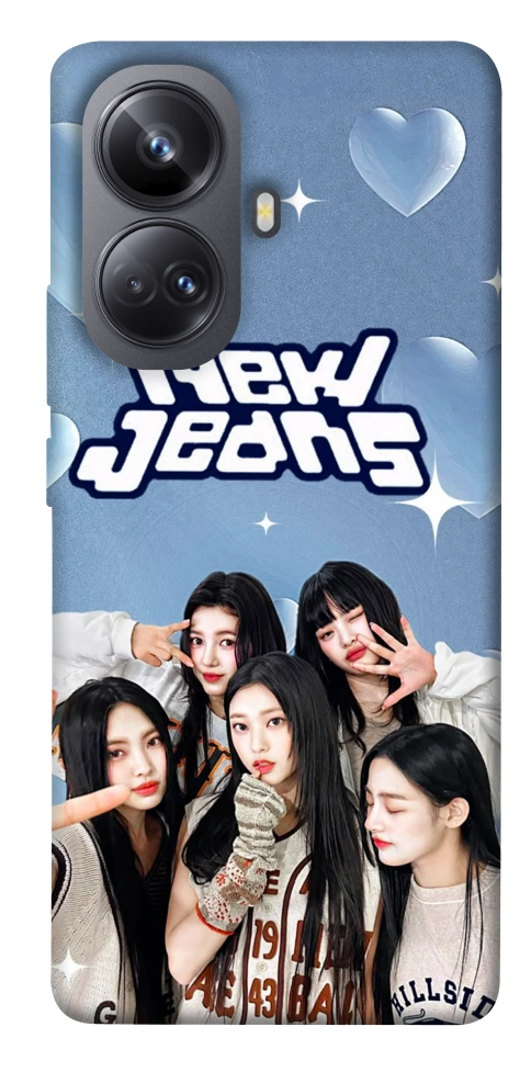 Чехол New Jeans для Realme 10 Pro+