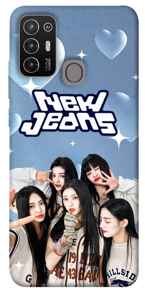 Чехол New Jeans для ZTE Blade A52