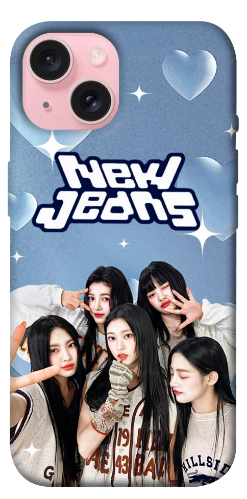 Чехол New Jeans для iPhone 15