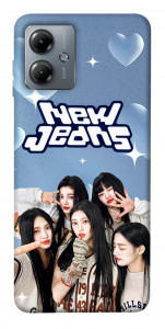 Чохол New Jeans для Motorola Moto G14