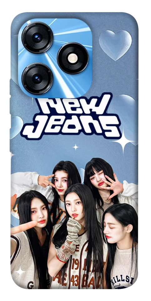 Чохол New Jeans для TECNO Spark 10