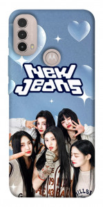 Чехол New Jeans для Motorola Moto E30