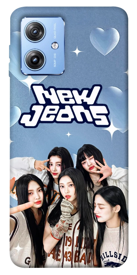 Чехол New Jeans для Motorola Moto G84