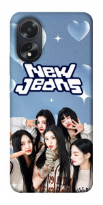 Чехол New Jeans для Oppo A18