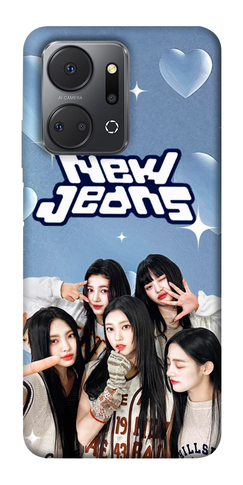 Чехол New Jeans для Huawei Honor X7a