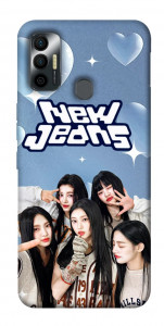 Чехол New Jeans для TECNO Spark 7