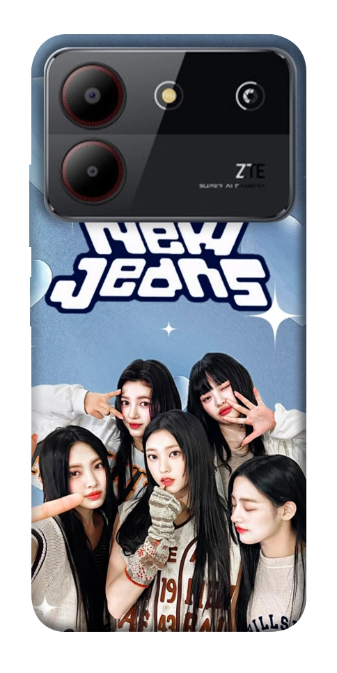 Чехол New Jeans для ZTE Blade A54 4G