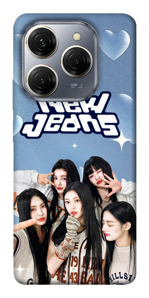 Чохол New Jeans для TECNO Spark 20 Pro