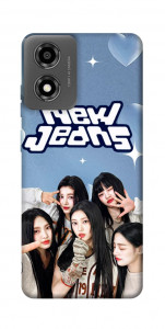 Чохол New Jeans для Motorola Moto E14