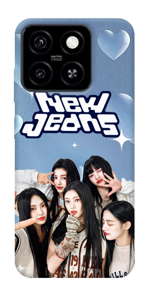 Чехол New Jeans для ZTE Blade A55 4G