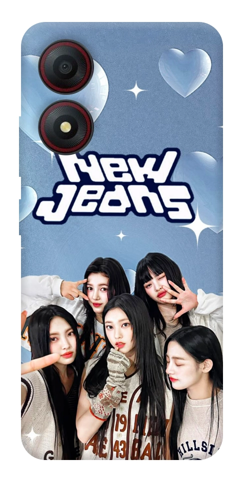 Чехол New Jeans для ZTE Blade A34 4G