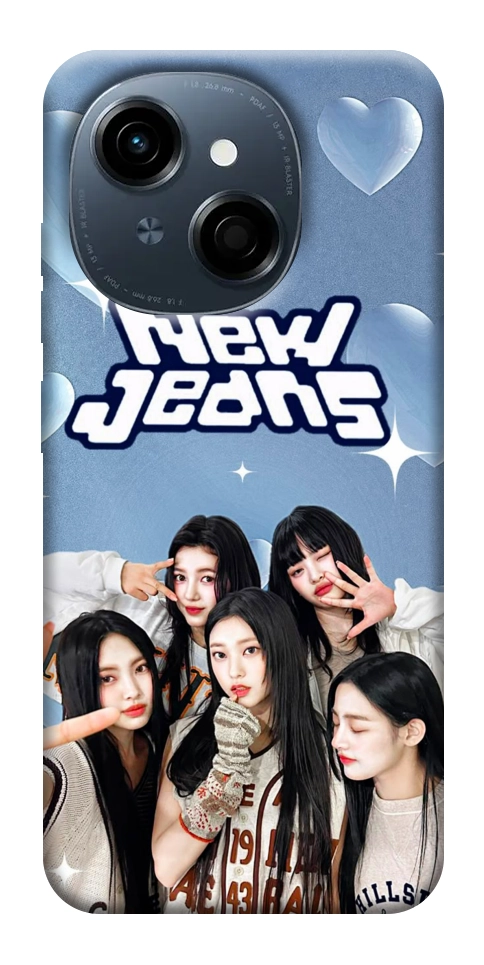 Чехол New Jeans для TECNO Spark Go 1 (KL4)