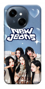 Чехол New Jeans для TECNO Spark Go 1 (KL4)