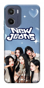 Чехол New Jeans для Motorola Moto E15