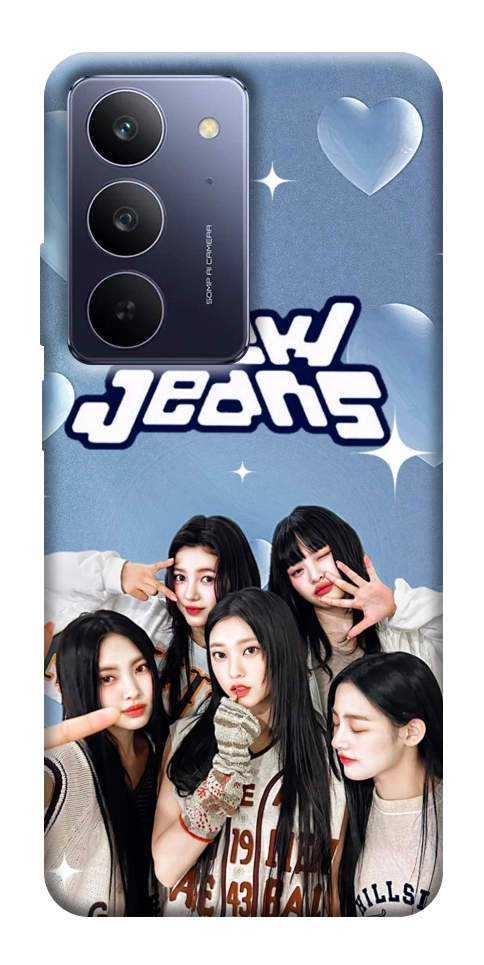 Чехол New Jeans для Realme C75x