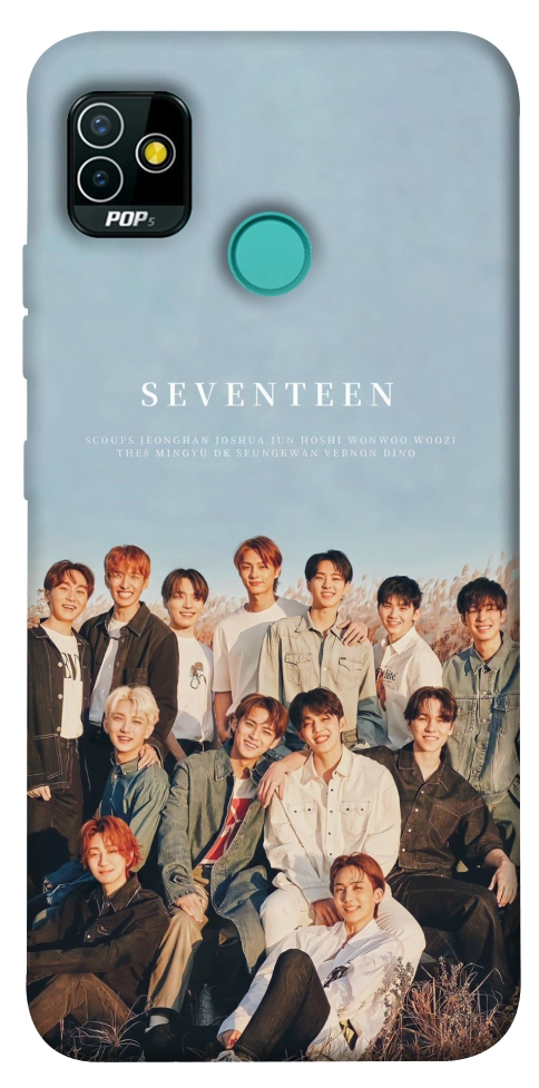Чохол Seventeen Harmony для TECNO Pop 5