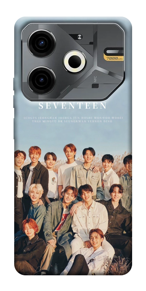 Чехол Seventeen Harmony для TECNO Pova 6 Neo (LI6)