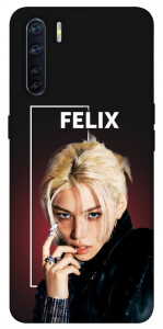 Чехол Stray kids Felix для Oppo A91