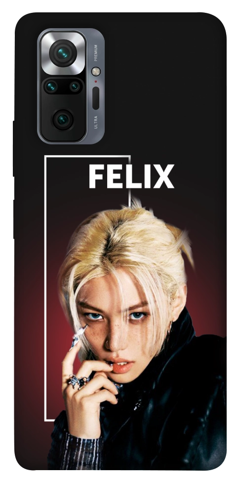 Чехол Stray kids Felix для Xiaomi Redmi Note 10 Pro