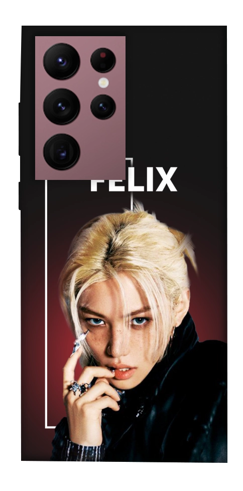 Чехол Stray kids Felix для Galaxy S22 Ultra
