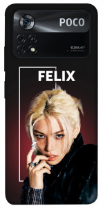 Чехол Stray kids Felix для Xiaomi Poco X4 Pro