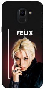 Чехол Stray kids Felix для Galaxy J6 (2018)