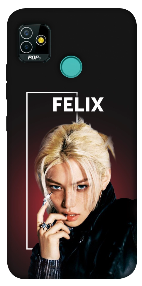Чехол Stray kids Felix для TECNO Pop 5