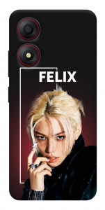Чехол Stray kids Felix для ZTE Blade A34 4G