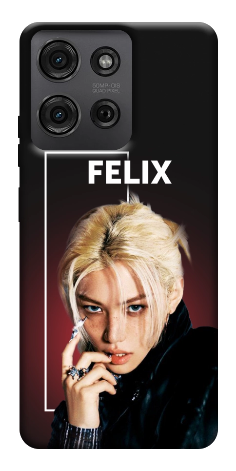 Чехол Stray kids Felix для Motorola Moto G75 5G